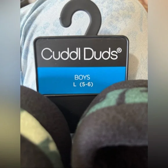 New Cuddl Duds DINOSAUR Boys' Green and Black Slippers large 5 6 - Picture 10 of 10